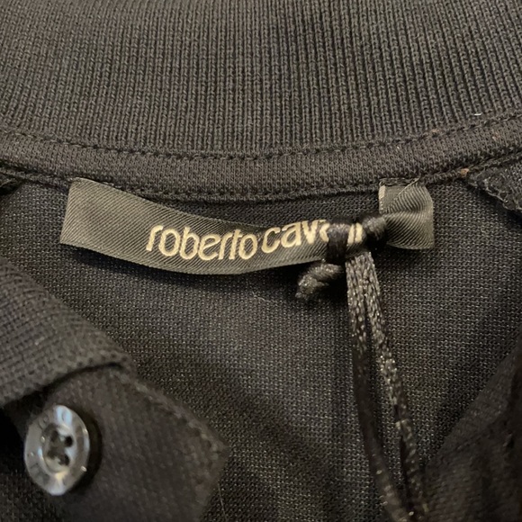 BNWT Roberto Cavalli collar T-short size XL - Picture 4 of 9